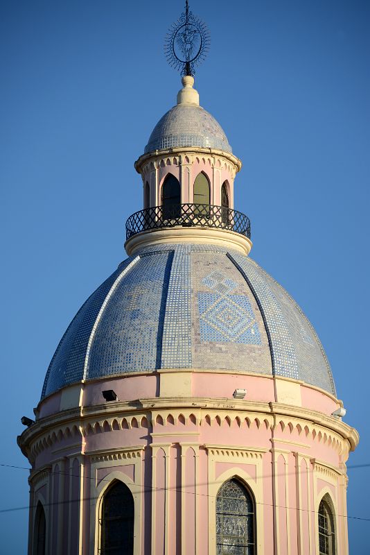 03 Dome Of The Salta Cathedral Outside Early Morning